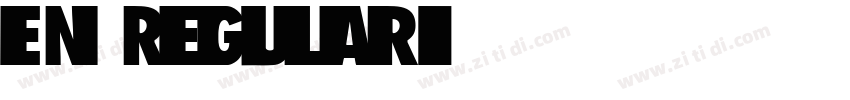 en Regular字体转换